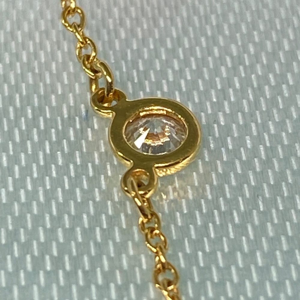 Tiffany & Co Elsa Peretti .10 carat  Diamond by the Yard 16” Necklace - Picture 8 of 8